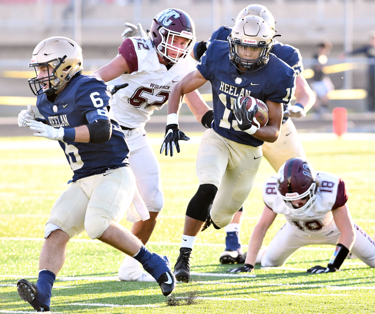 Heelan vs Western Christian football